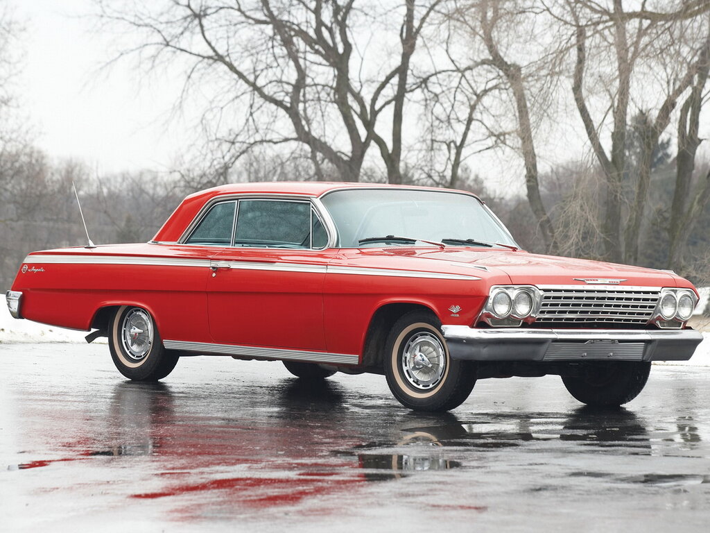 Chevrolet Impala (1447, 1747, 1847) 3 поколение, рестайлинг, купе (10.1961 - 09.1962)
